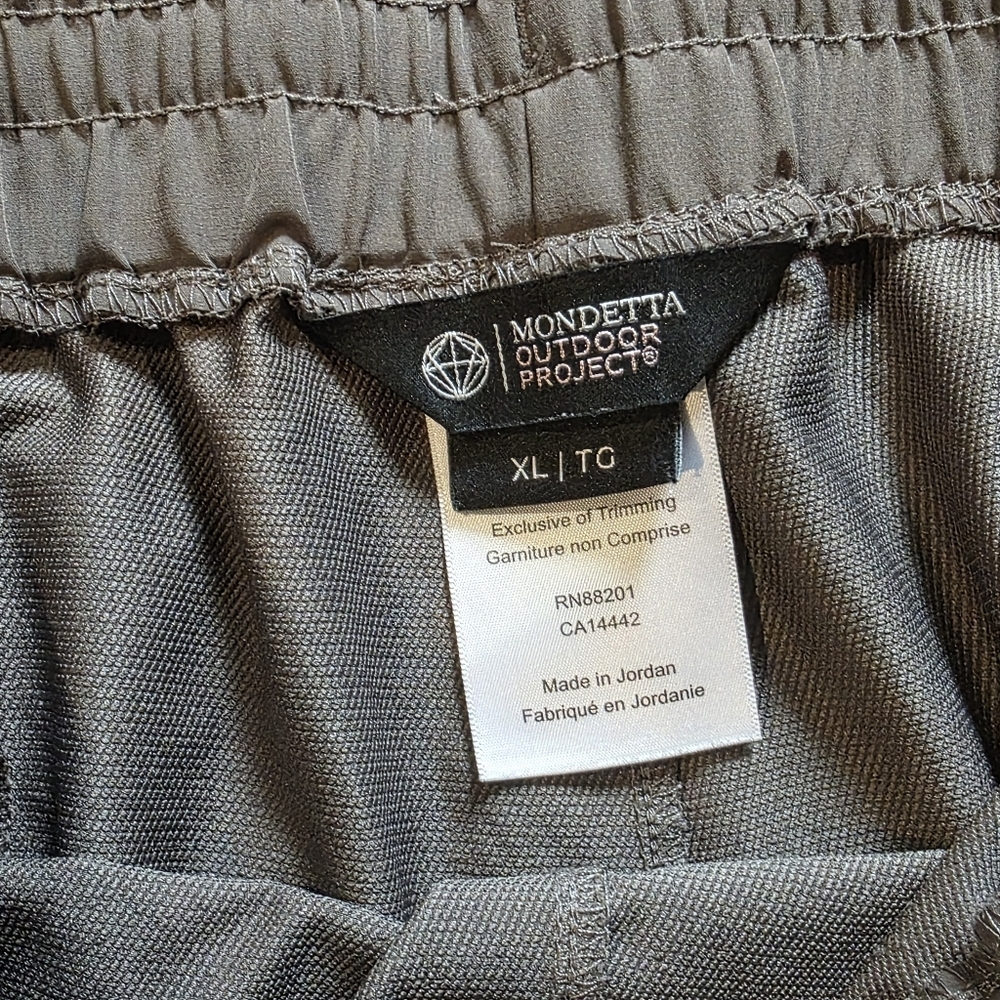 MONDETTA OUTDOOR PROJECT Pull On Tailored High Rise Wide Leg Pants Size XL - Picture 2 of 4
